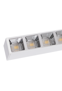LED линейно осветително тяло UGR<19, бяло, 1,2м, 40W, 4200K, 220-240VAC, IP20