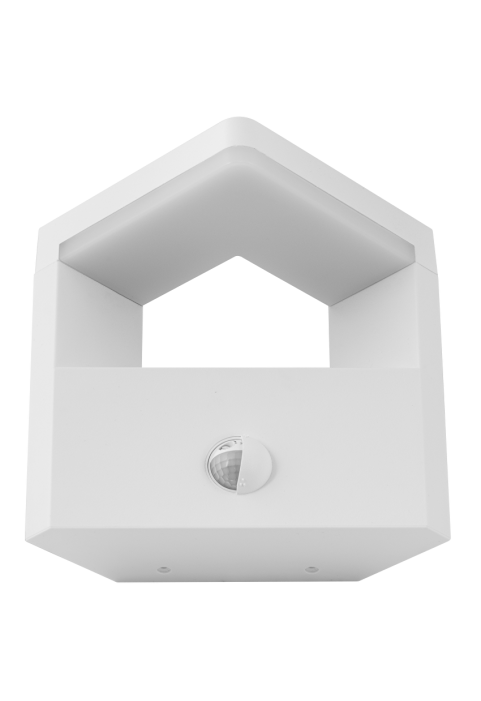 LED лампа с PIR сензор за движение 15W, 4000K, 220-240V AC, IP44