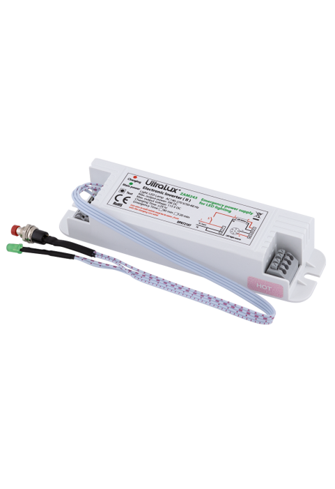 Захранващ авариен модул за LED осветление с батериен блок Li-ion 3.7V, 2600mAh