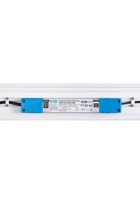 LED линейно осветително тяло за вграждане, бяло, 1,2м, 40W, 4200K, 220-240VAC, IP20