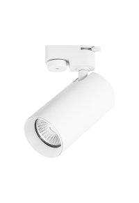 Тяло за релсов монтаж, двупроводно, GU10, 220-240V AC, IP20, бяло