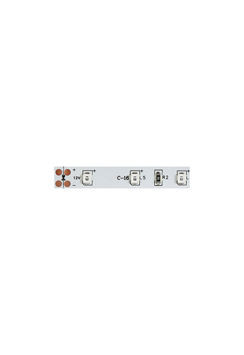 LED лента, 4.8W/m, синя, 12V DC, SMD2835, 60 LEDs/m, IP65