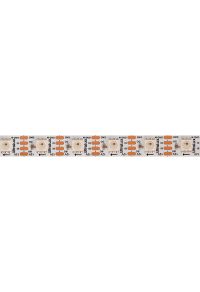 Дигитална RGB LED лента, 25.8W/m (0.43W/pixel), IC WS2815B, 12V DC, 60 pixels/m (60 LED/m), IP20, 5m