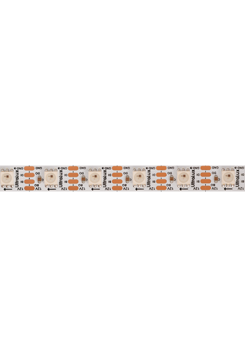 Дигитална RGB LED лента, 25.8W/m (0.43W/pixel), IC WS2815B, 12V DC, 60 pixels/m (60 LED/m), IP20, 5m