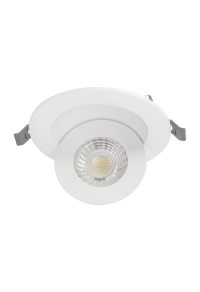LED луна за вграждане, подвижна, 7W, 3000K/4200K/6500K, 220-240V AC, IP20
