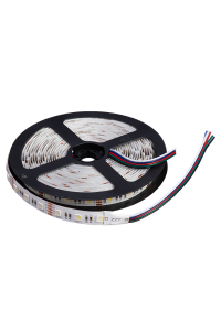 LED лента, 17W/m, RGB+6000K, 12V DC, SMD5050, 60 LEDs/m