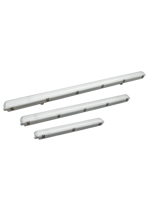 LED индустриално осветително тяло CCT PC, 1.50м, 55W max, 220V-240V AC, IP66