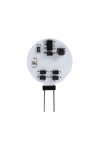 LED лампа 1.5W, G4, 3000K, 12V DC, топла светлина, SMD2835, 1 бр. / блистер
