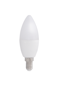 LED лампа конус 7W, E14, 3000K, 220-240V AC, топла светлина