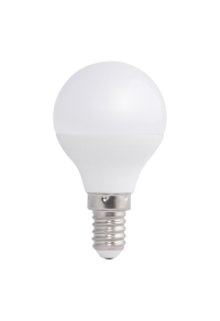 LED лампа топка 5W, E14, 3000K, 220-240V AC, топла светлина