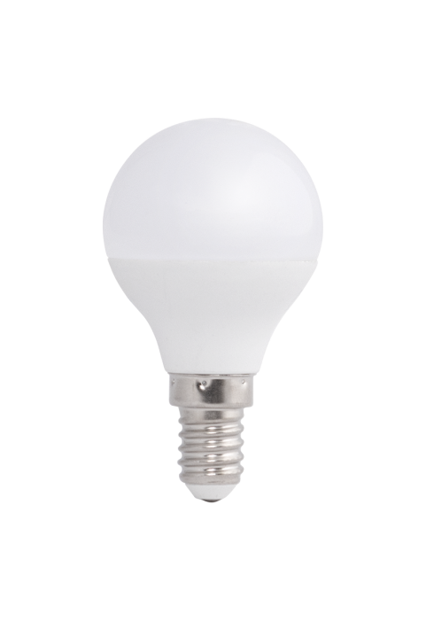 LED лампа топка 5W, E14, 4000K, 220-240V AC, неутрална светлина