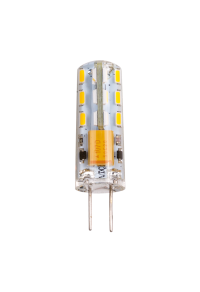 LED лампа 1W, G4, 4000K, 12V DC, неутрална светлина, SMD3014, 1 бр./блистер