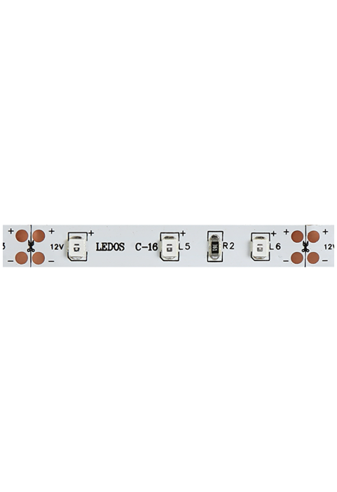 LED лента, 4.8W/m, червена, 12V DC, SMD2835, 60 LEDs/m, IP65