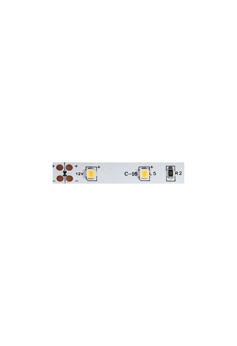 LED лента, 4.8W/m, 6500K, 12V DC, SMD2835, 60 LEDs/m, IP65