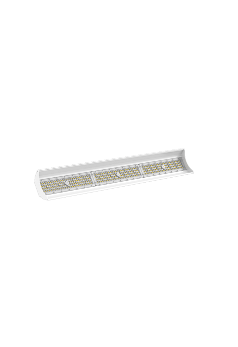 LED линейно индустриално осветително тяло 150W, 5000K, 100V-277V AC, IP65, Дифузер 90°