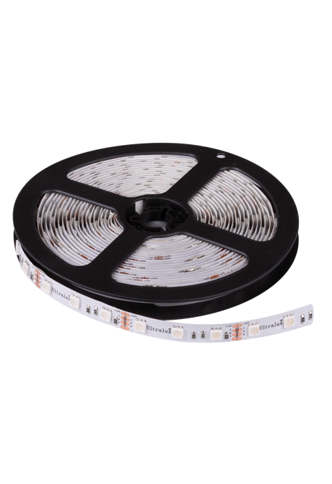 LED лента, 7.2W/m, RGB, 12V DC, SMD5050, 30 LEDs/m, IP65