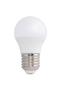 LED лампа топка 3W, E27, 3000K, 220-240V AC, топла светлина