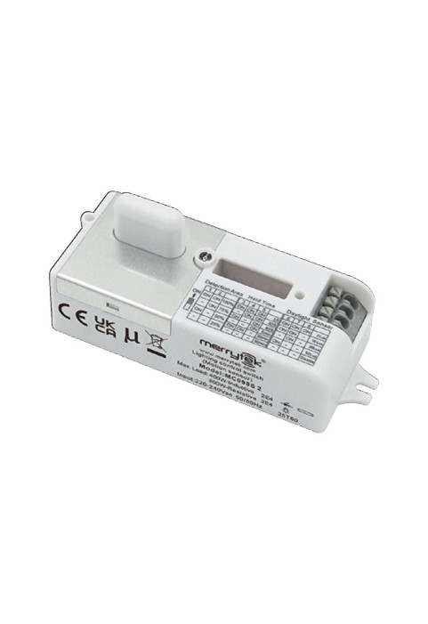 LED индустриално осветително тяло със сензор CCT 1.5м  РС, 220V-240V AC, 55W max SMD 2835