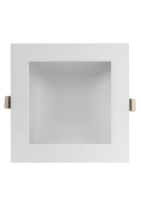 LED луна с индиректна светлина 12W, 4200K, 220-240V AC, неутрална светлина, квадрат