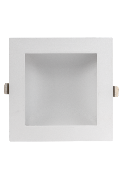 LED луна с индиректна светлина 12W, 4200K, 220-240V AC, неутрална светлина, квадрат