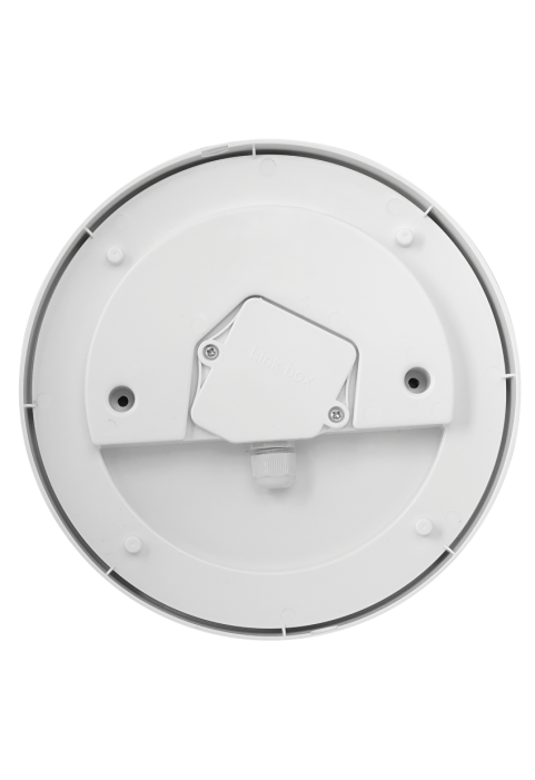 24W LED водоустойчива плафониера кръг, бяла, 4000K, 220-240V AC, неутрална светлина, IP65