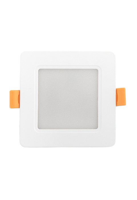 LED панел за вграждане, квадрат, 5W, 4000K, 220-240V AC, неутрална светлина