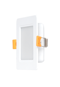 LED панел за вграждане, квадрат, 5W, 4000K, 220-240V AC, неутрална светлина