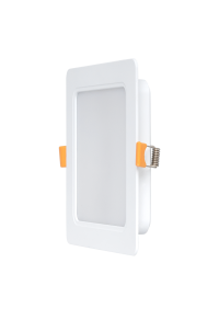 LED панел за вграждане, квадрат, 12W, 4000K, 220-240V AC, неутрална светлина