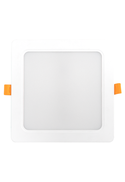 LED панел за вграждане, квадрат, 18W, 4000K, 220-240V AC, неутрална светлина