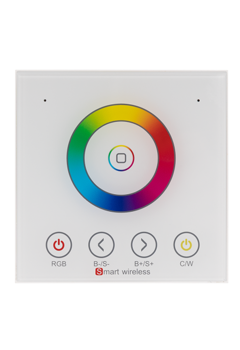 Smart 2.4G RF TOUCH панел за стена за RGB и RGBW LED осветление, 1 зона