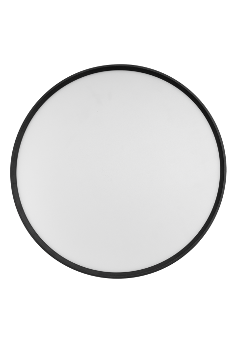 50W LED Slim плафониера, черна, 3000K/4000K/6000K, 220V-240V AC, IP20