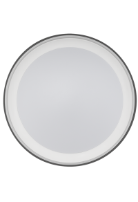 LED димираща CCT плафониера с дистанционно, черна, 45W, 3000-6000К, 220-240V AC, IP20