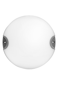 LED плафониера кръг, сива, 11W, 4000K, 220-240V AC, неутрална светлина, IP54