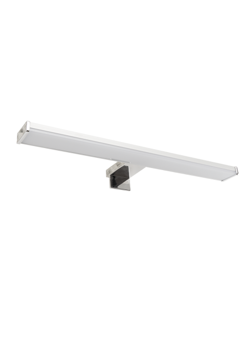LED осветително тяло за баня – за огледало, стена и шкаф, 8W, 4000К, хром, IP44