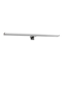 LED осветително тяло за баня – за огледало, стена и шкаф, 12W, 4000К, хром, IP44