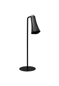 LED димираща презареждаема магнитна настолна лампа 3W, 4000K, IP20, черна