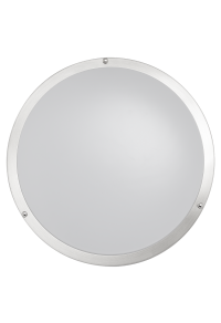 24W Декоративна LED плафониера , 4200K, 220-240V AC, сатиниран никел, кръг, IP20