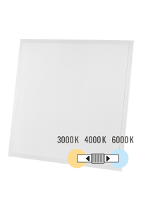 LED панел 600x600 mm, 40W, 3000K/4000K/6000K, 135 lm/W, 220V-240V AC, IP44