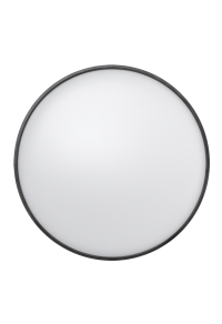 18W LED CCT плафониера, черна, 3000K/4000K/6500К, 220-240V AC, кръг, IP20