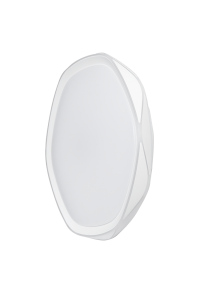 72W LED димираща CCT плафониера с дистанционно управление, бяла, max.  3000K-6500К, 220-240V AC, кръг, IP20
