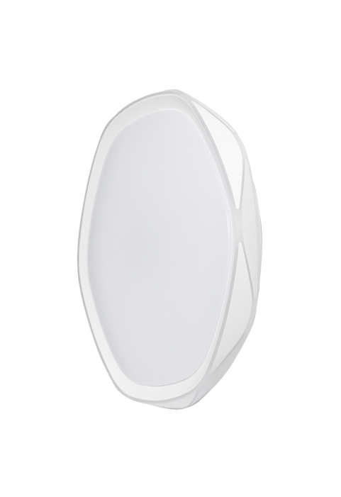 72W LED димираща CCT плафониера с дистанционно управление, бяла, max.  3000K-6500К, 220-240V AC, кръг, IP20