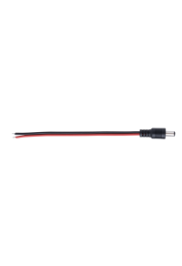 Захранваща гъвкава букса (мъжка) 2 х 0.823 mm2 без заключване, 5 бр. в пакет