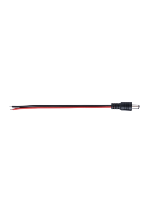Захранваща гъвкава букса (мъжка) 2 х 0.823 mm2 без заключване, 5 бр. в пакет