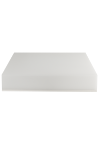 LED плафониера 18W/24W/30W, CCT 3000K/4000K/5000K, 220V-240V AC, IK08, бяла, квадрат, IP54