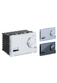 ^ MODYS ELEC. FLOOR/SURFACE TEMPER. CONTR. WHITE-SILVER-ANTHRAC. 3 M. 1P 8(2)A 230VAC IP30 