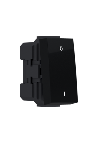 ^MODYS 2-POLE SWITCH (0-1) MATT BLACK 1 M. 2P 10AX 250VAC IP20 
