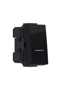 ^MODYS PUSH BUTTON SWITCH MATT BLACK 1 M. 1P 10A 250VAC IP20 