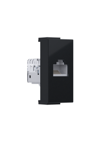 ^ MODYS DATA SOCKET MATT BLACK 1 M. RJ45 CAT.5Ε UNSCREENED IP20