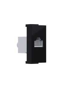 ^ MODYS DATA SOCKET MATT BLACK 1 M. RJ45 CAT.6 SCREENED IP20