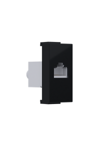 ^ MODYS DATA SOCKET MATT BLACK 1 M. RJ45 CAT.6A SCREENED IP20